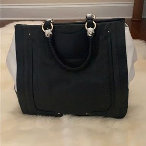New Brooks Brothers large leather tote bag!